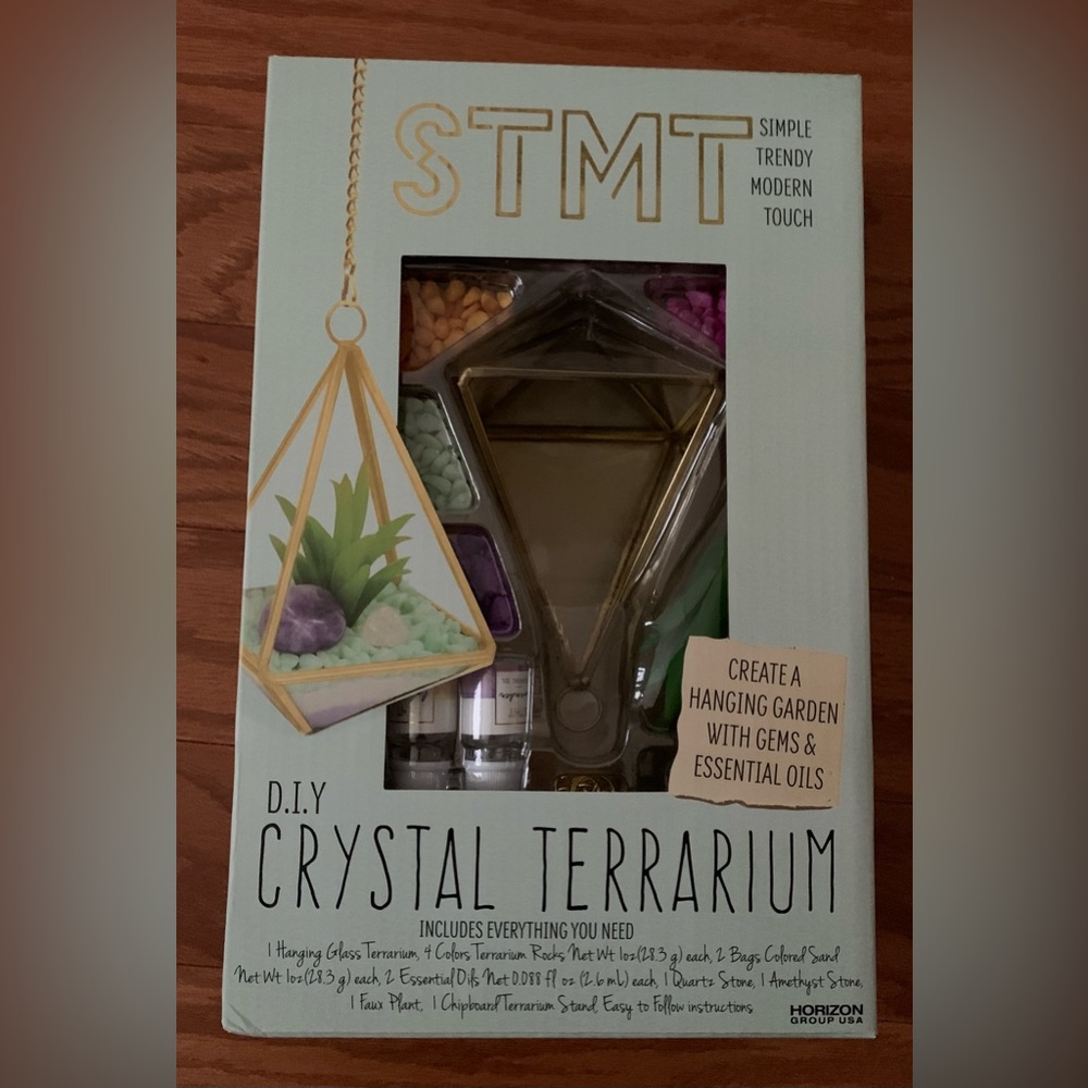 DIY Crystal Terrarium Kit